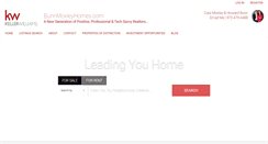 Desktop Screenshot of bunnmoxleyhomes.com
