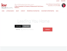 Tablet Screenshot of bunnmoxleyhomes.com